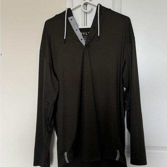 BYLT Basics “The Circuit” Performance Hoodie - Dark Green - Men’s XL - Picture 1 of 3